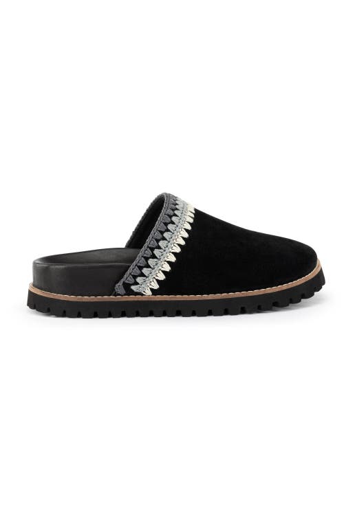 The Sak Bolinas Lug Sole Clog In Black Seminyak