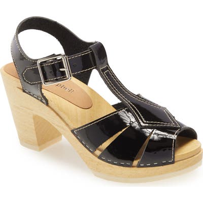 Jeffrey Campbell Donostia Clog Sandal, Black