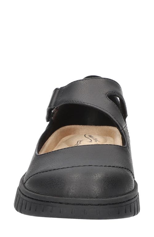 Shop Easy Street Joyful Mary Jane Flat In Black