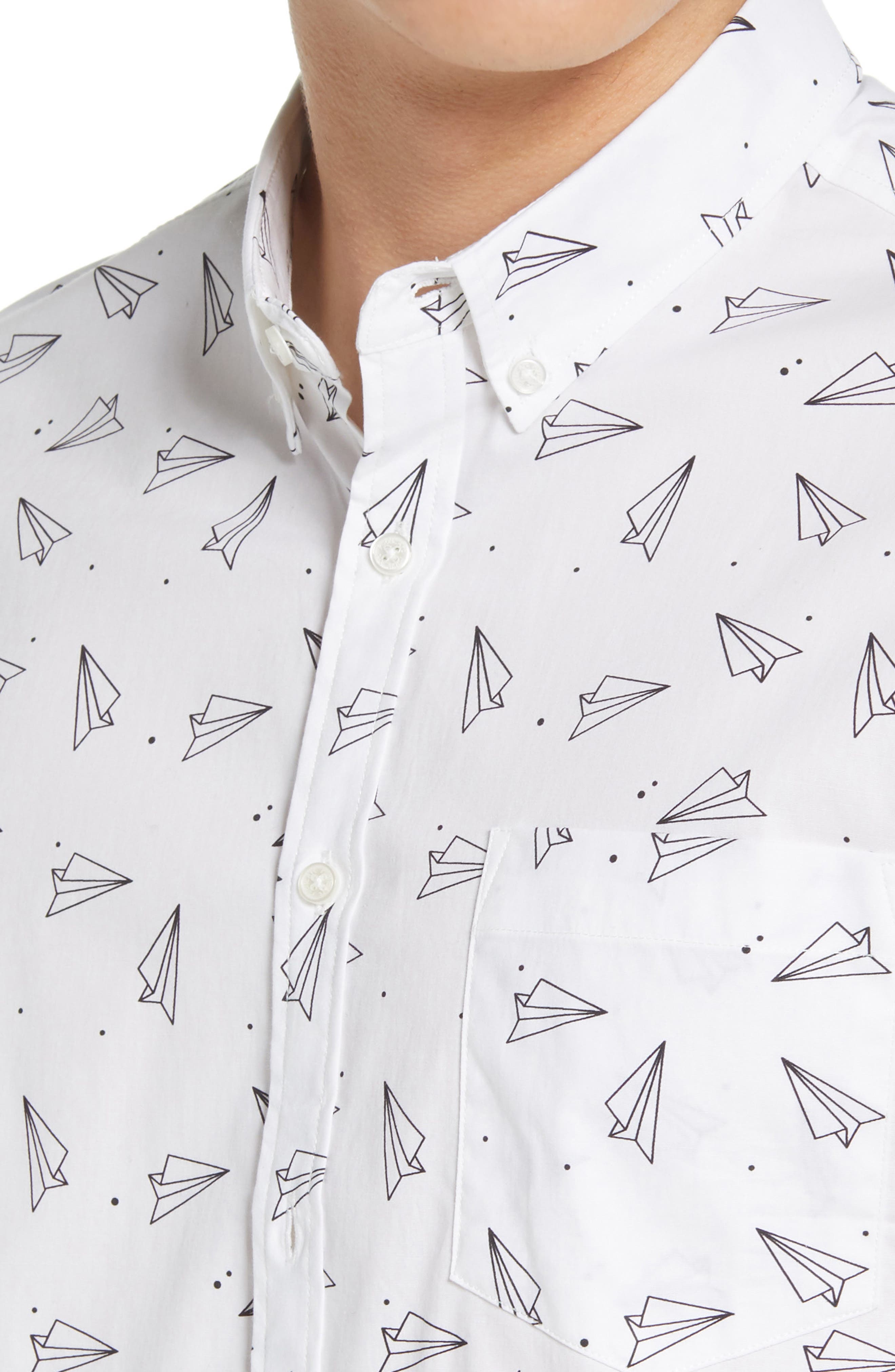 Airplane button up shirt Clearance