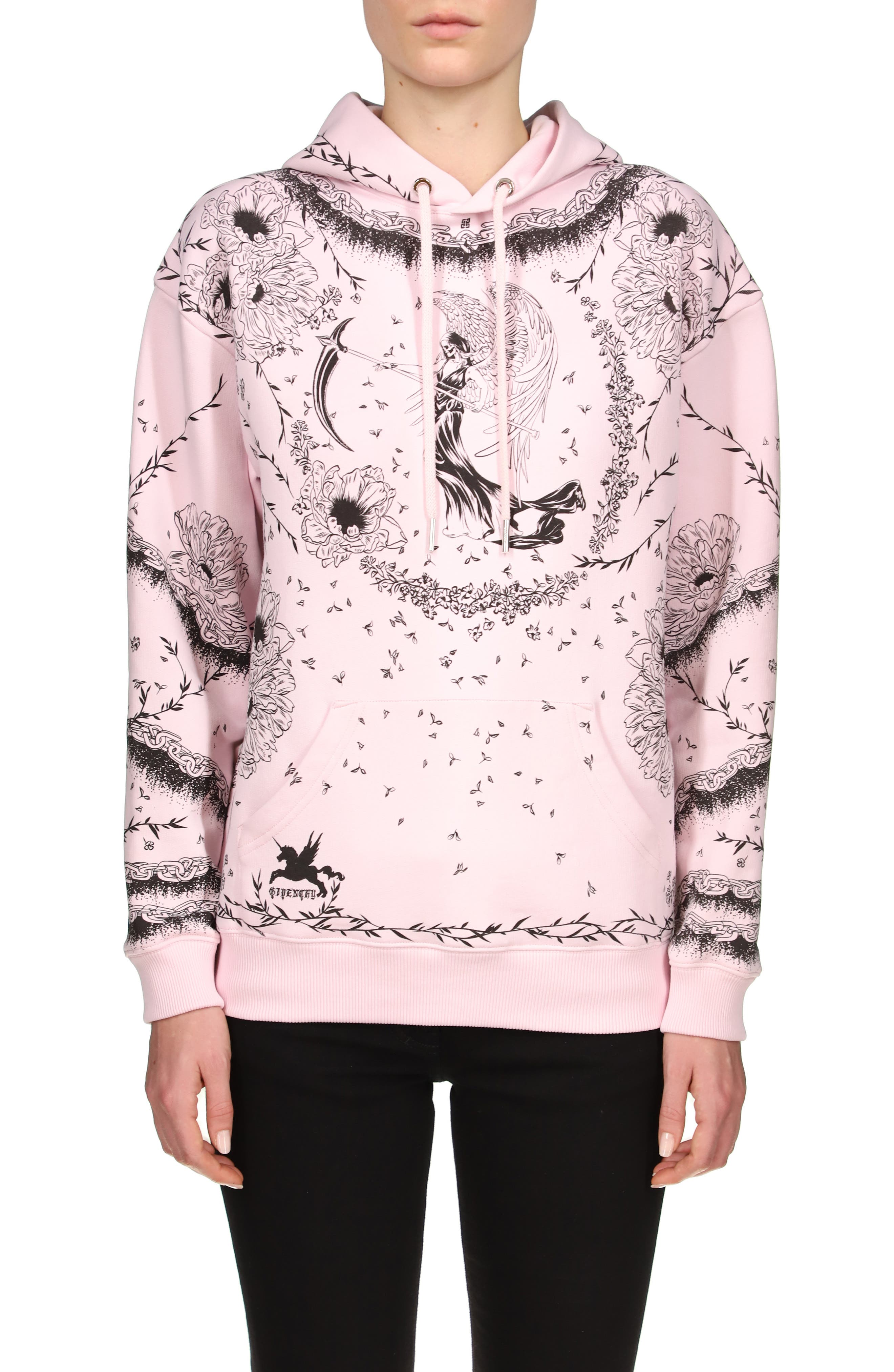 givenchy hoodie pink