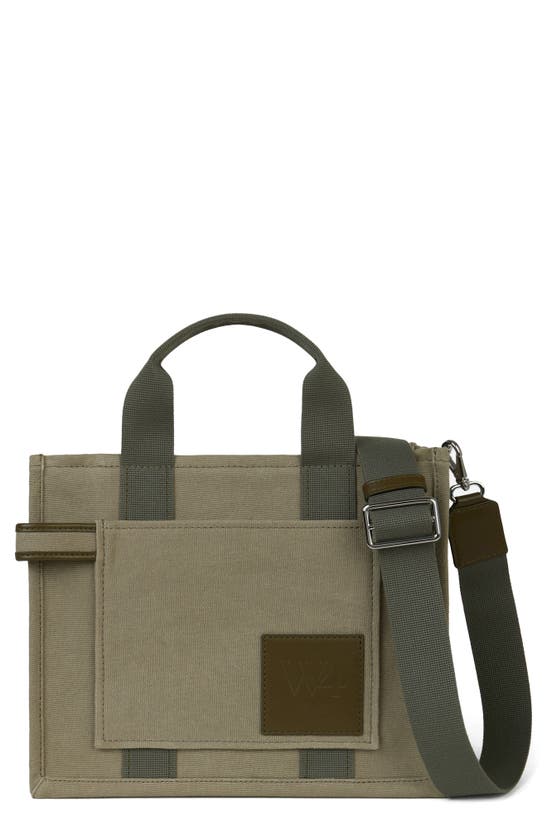 Shop We-ar4 The Street 29 Canvas Tote In Army Green