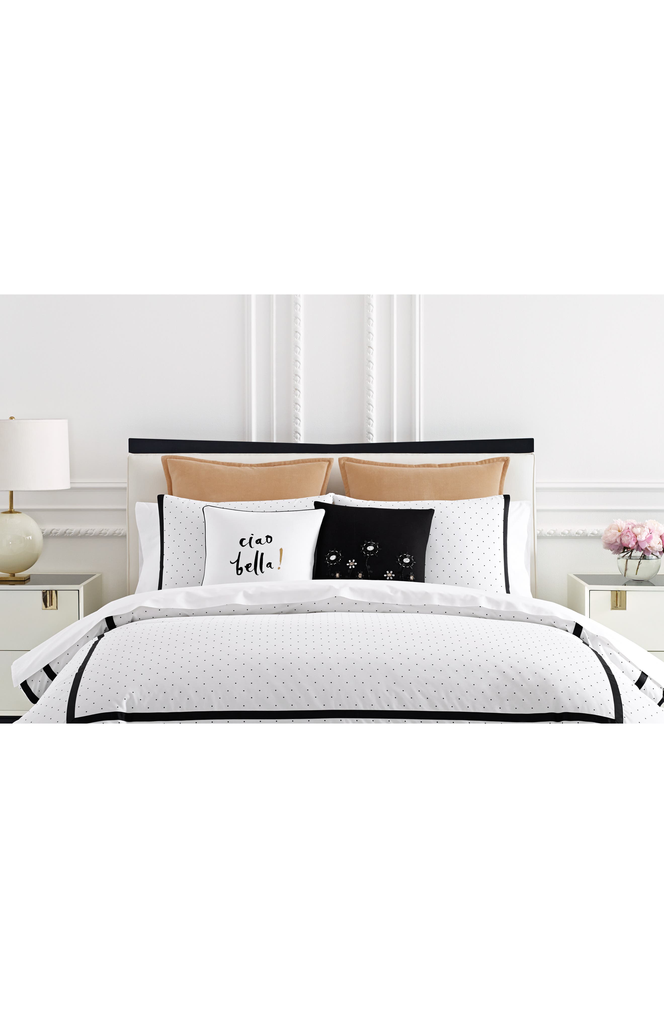 Kate Spade New York Dot Frame Duvet Cover Sham Set Nordstrom