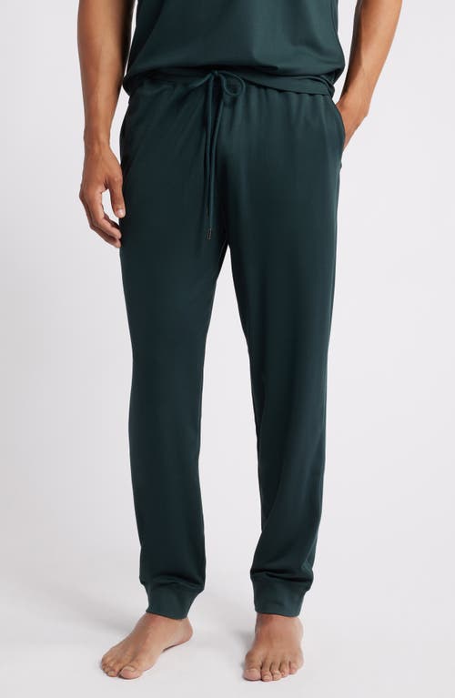 Daniel Buchler Solid Lounge Joggers in Dark Petrol 