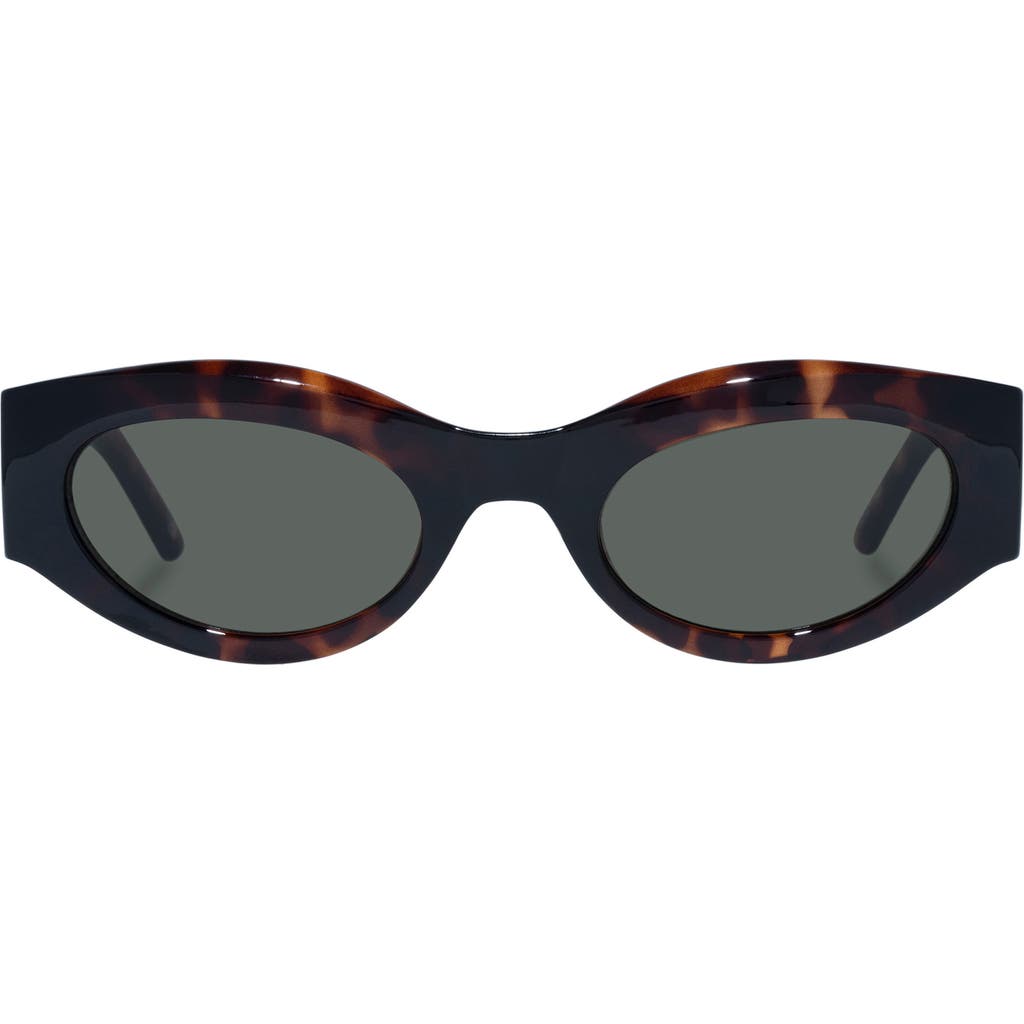 Shop Le Specs Body Bumpin' Ii 50mm Oval Sunglasses In Tort