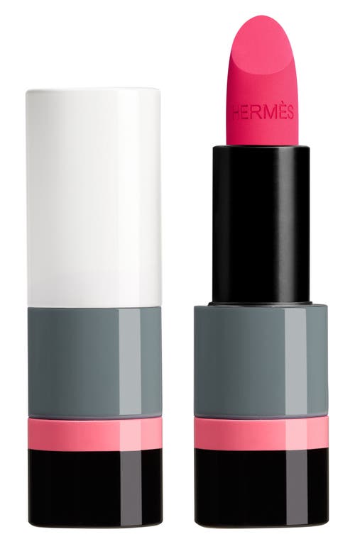 Rouge Hermès - Matte Lipstick in Rose Pop in 41 Rose Pop at Nordstrom