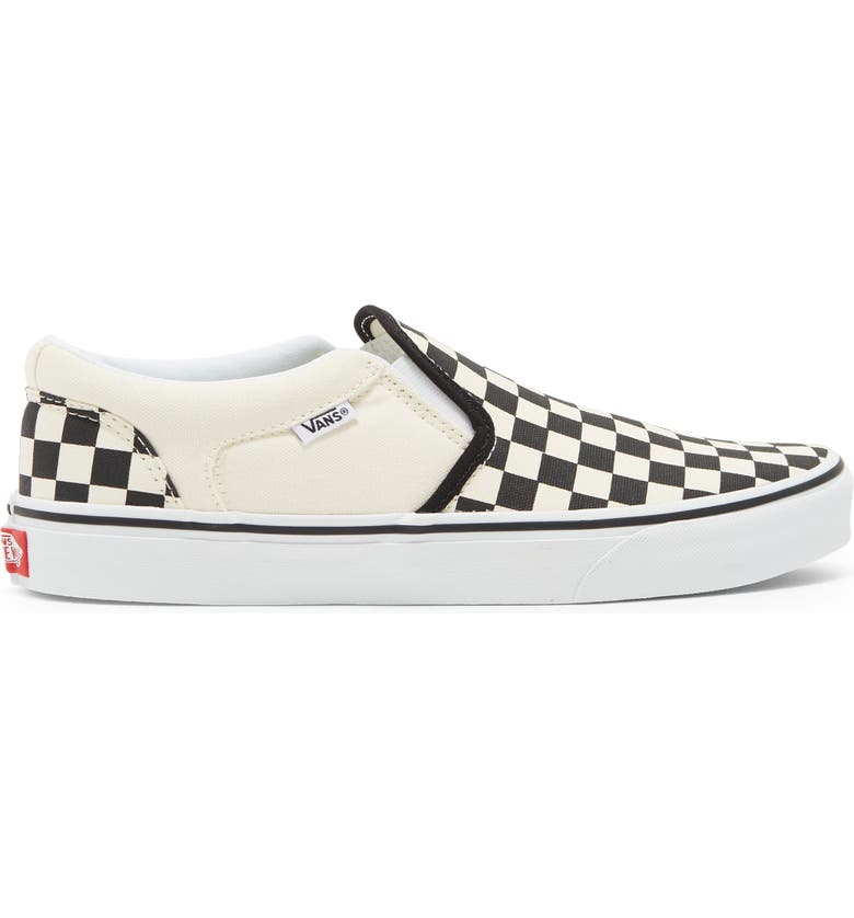Vans Asher V Slip-On Checkerboard Sneaker | Nordstromrack