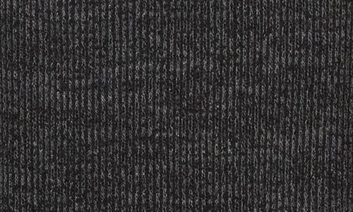 Max Studio Rib Knit Dolman Sleeve Sweater In Charcoal/black