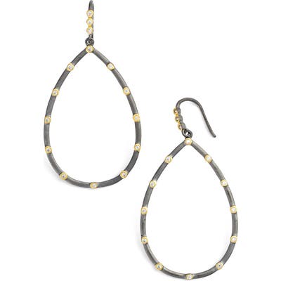 Freida Rothman Teardrop Frontal Hoop Earrings
