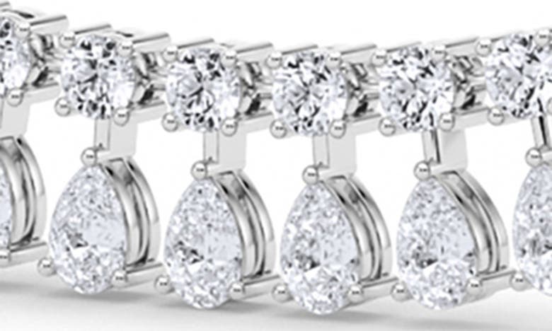 Hautecarat Lab Created Diamond Frontal Necklace In 18k White Gold