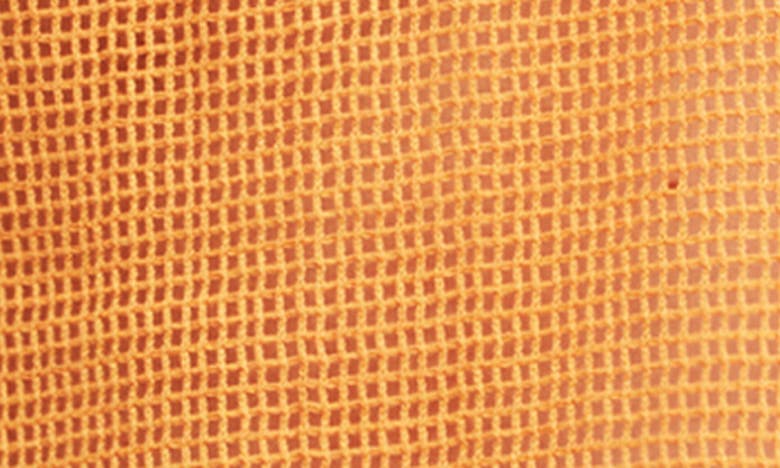 Shop Allsaints Anderson Open Stitch Cotton Tank In Tangerine Orange