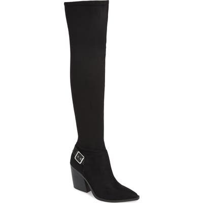 Steve Madden Campana Over The Knee Boot, Black