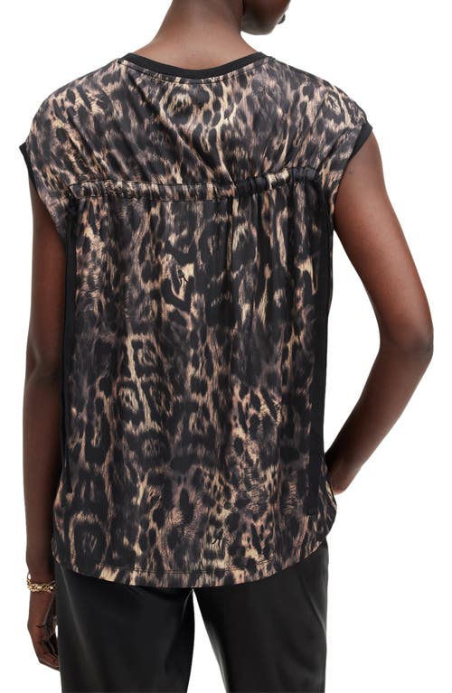 Shop Allsaints Kalma Drawstring Sleeveless Top In Jinx Golden Brown