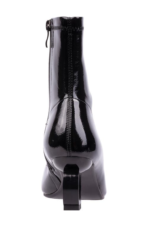Ninety Union Greece Pointed Toe Bootie In Black