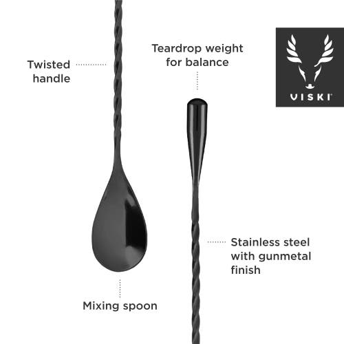 Viski 40cm Weighted Bar Spoon In Warren