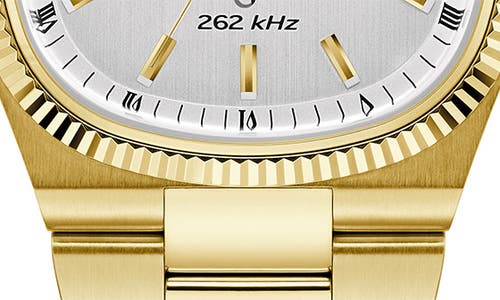 Shop Bulova Super Seville Bracelet Watch, 37.5mm In Goldone