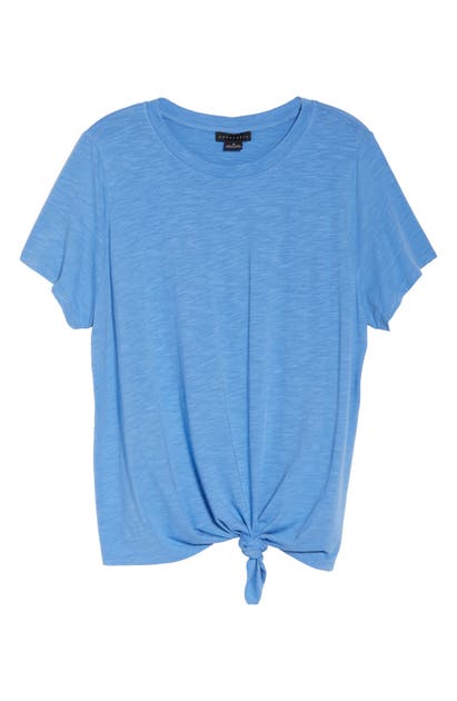 Sanctuary Perfect Knot T-shirt In Forget Me Not