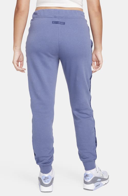 Shop Nike Essential Fleece Joggers In Diffused Blue/midnight Navy