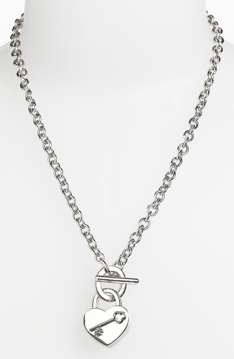 Tory Burch 'Louise' Heart Charm Necklace | Nordstrom