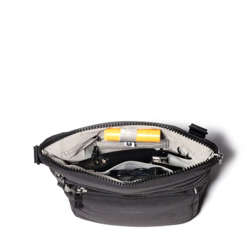 Baggallini Modern Pocket Crossbody Bag In Black Puff