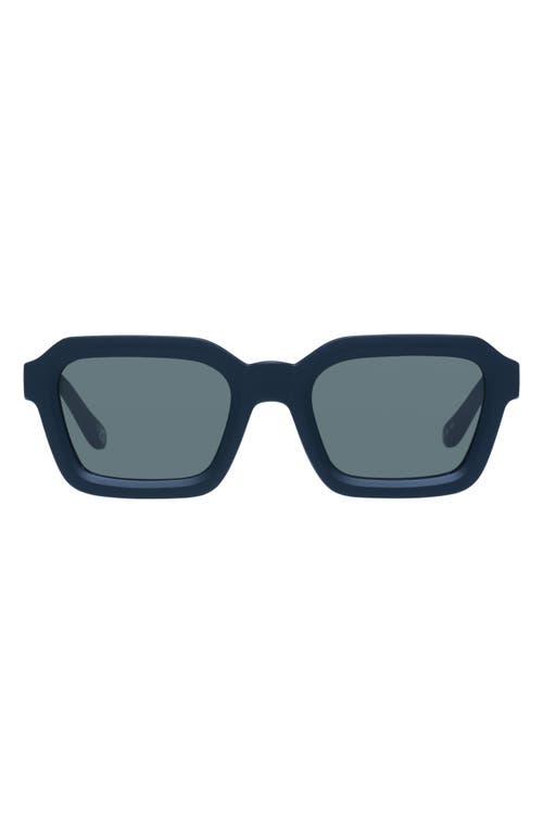 Le Specs Impossible 51mm Square Sunglasses in Matte Black at Nordstrom