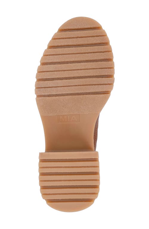 Mia Irie Platform Chelsea Boot In Luggage
