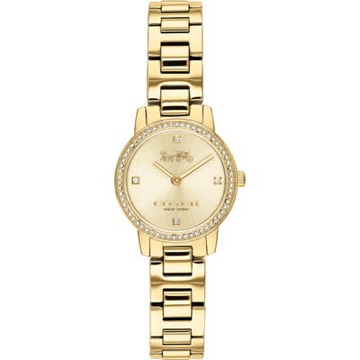 Coach Audrey Pave Bracelet Watch, 22Mm