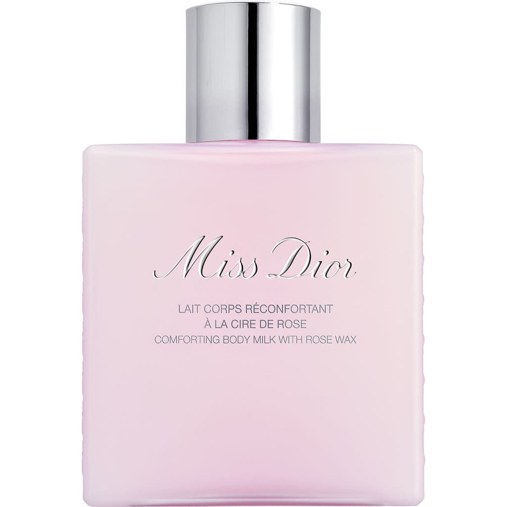 Dior Miss Comforting Body Milk With Rose Wax-hydrating Body Milk In No Color