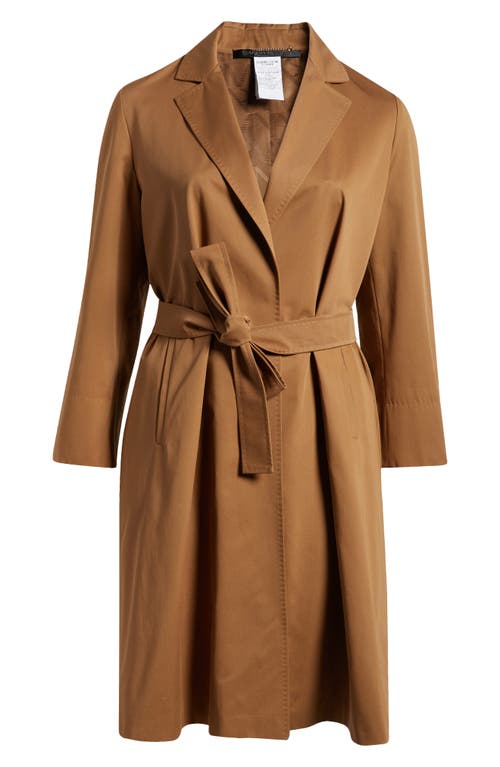 Shop Marina Rinaldi Candido Wrap Trench Coat In Camel