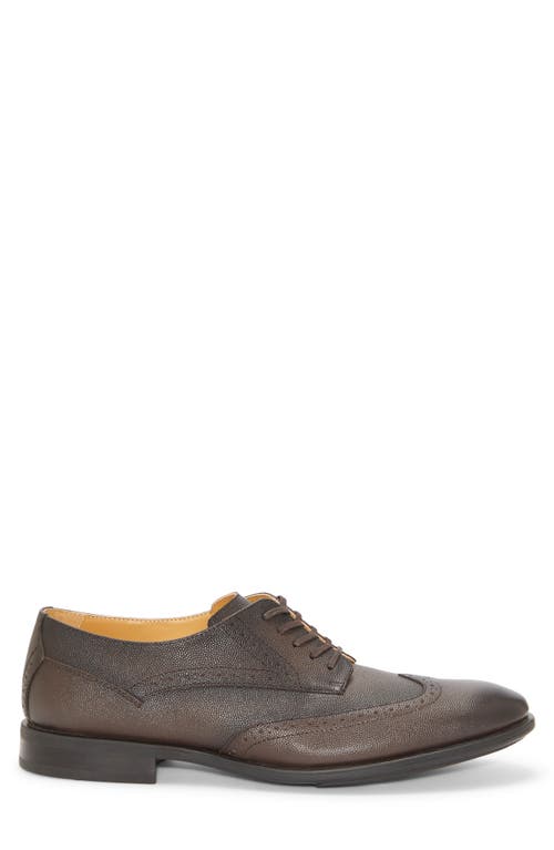 Vince Camuto Ckarl Wingtip Derby In Dark Coffee Minsco