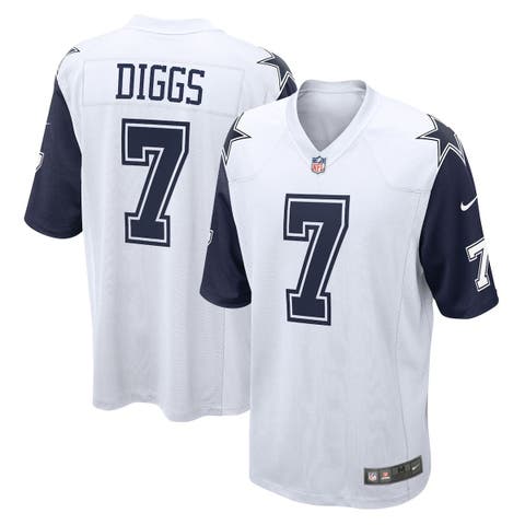 Men's Nike Dak Prescott Gray Dallas Cowboys Atmosphere Fashion Game Jersey