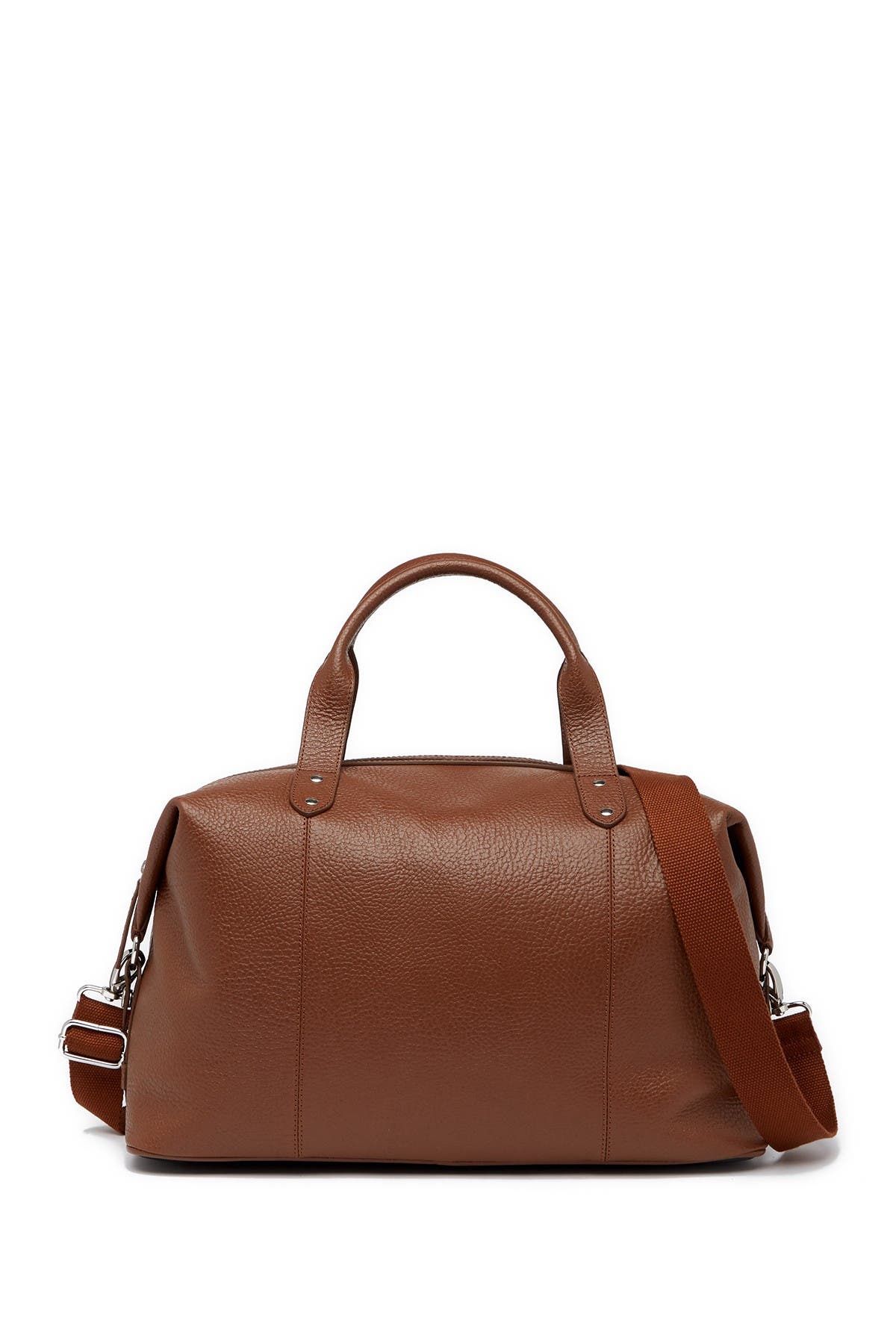 cole haan leather duffel bag
