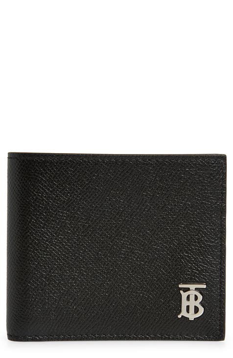 Leather card wallet Burberry Black in Leather - 35474238