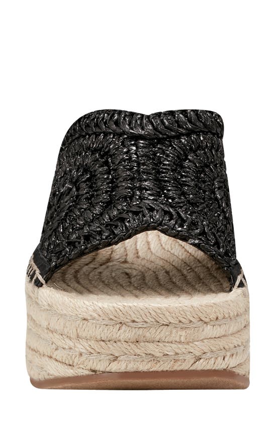 Shop Marc Fisher Ltd Zakki Platform Wedge Sandal In Black