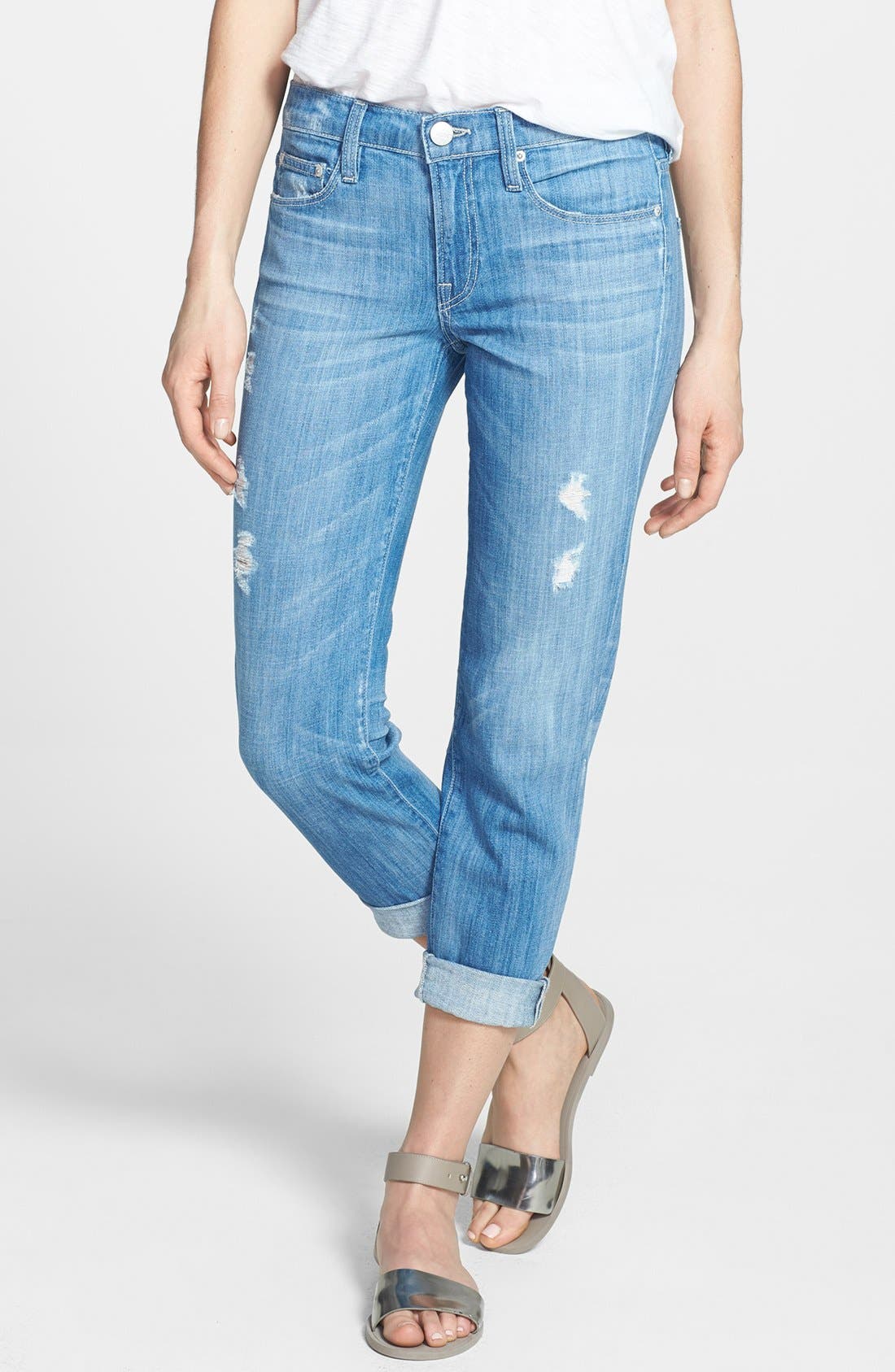 vince mason relaxed rolled jeans