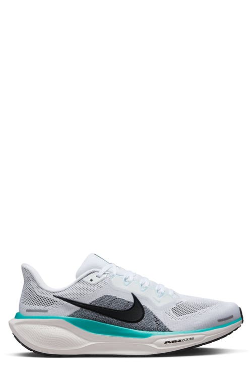 Shop Nike Air Zoom Pegasus 41 Running Shoe In White/dusty Cactus/black