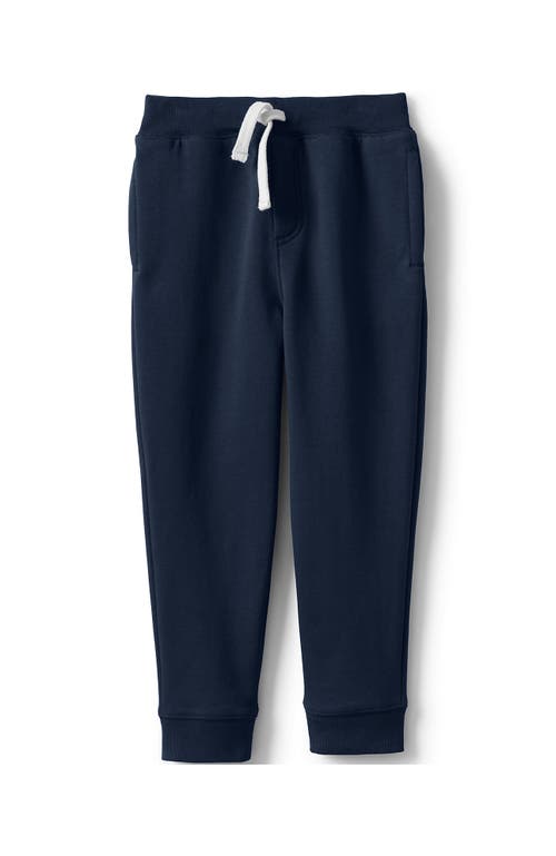 Lands' End School Uniform Kids Jogger Sweatpants In Classic Navy
