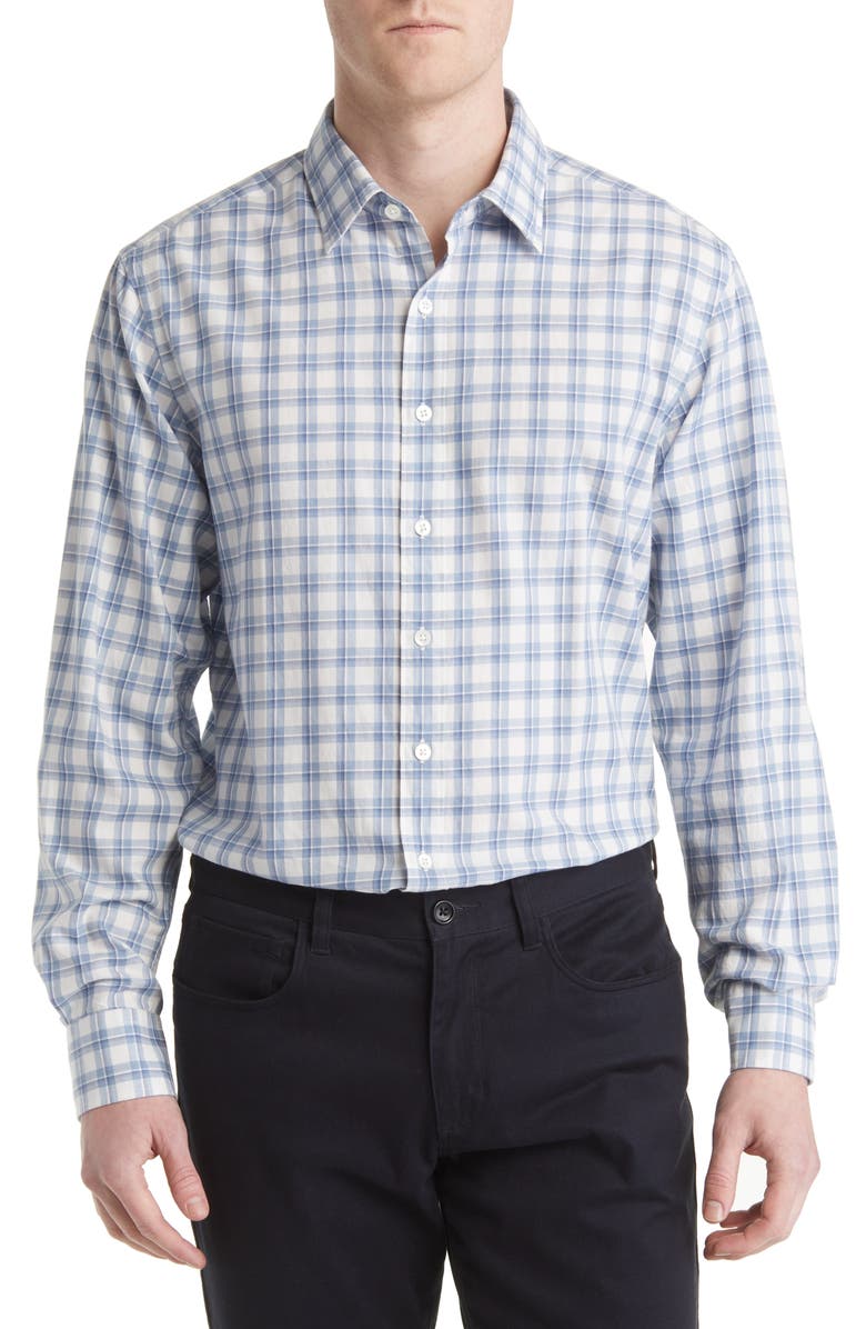 Rodd & Gunn Mantle Hill Plaid Sports Fit Button-Up Shirt, Main, color, 