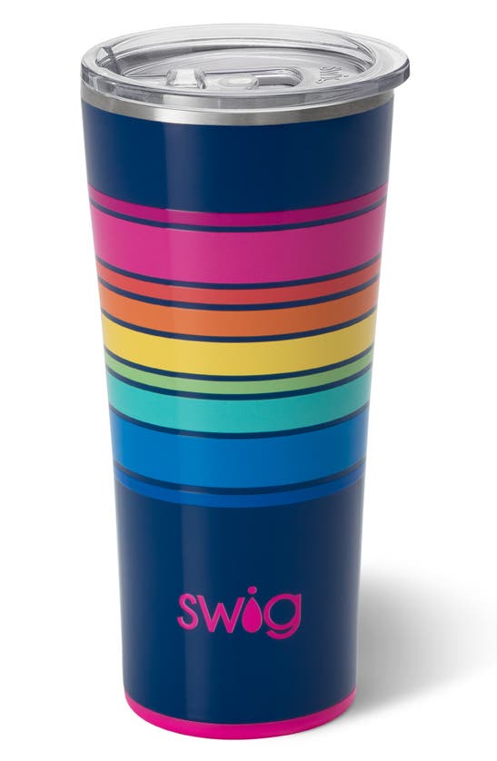 Shop Swig Life Patterned Tumbler In Electric Multi