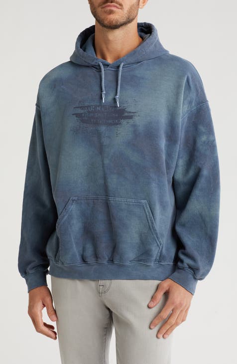 Tie-Dye Unmatch Paral Pullover Hoodie