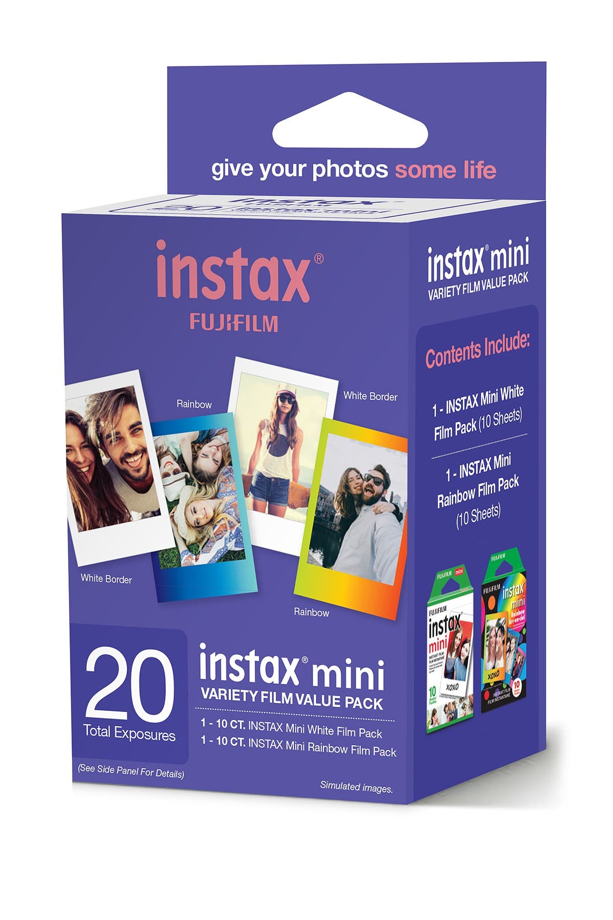instax mini by fujifilm instax mini v film pack of 20 nordstrom rack