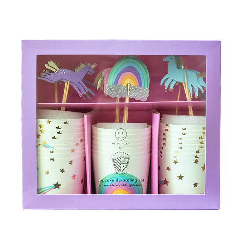 Shop Daydream Society Party Themed Cupcake Decorating Kits In Unicorn