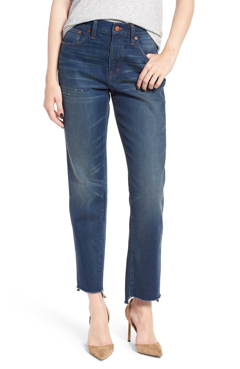 Madewell Perfect Vintage Step Hem Jeans (Regina Wash) | Nordstrom