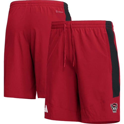 Men's adidas Red NC State Wolfpack AEROREADY Shorts