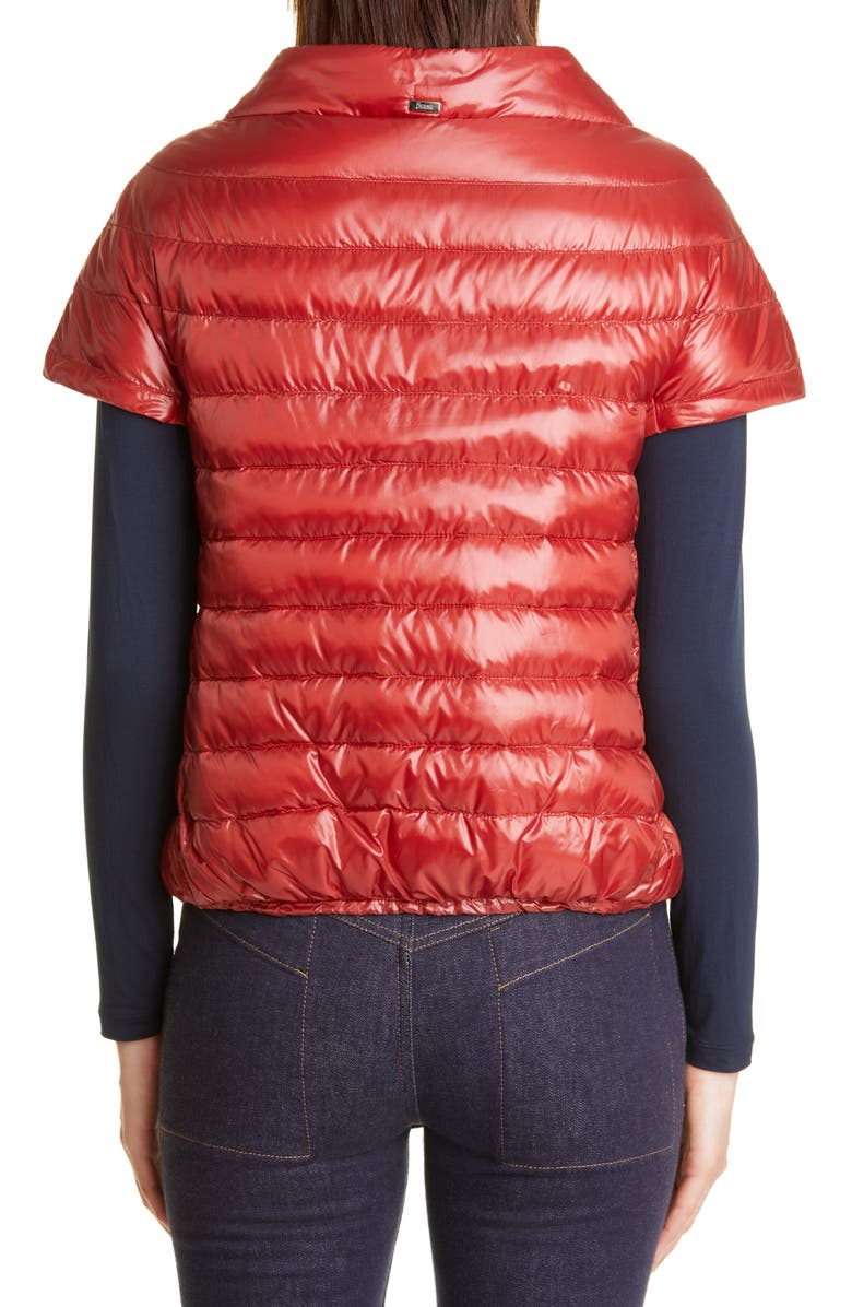 Herno Emilia Cap Sleeve Quilted Down Jacket | Nordstrom