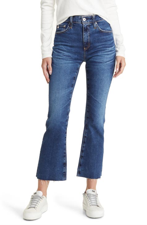 Farrah High Waist Crop Bootcut Jeans