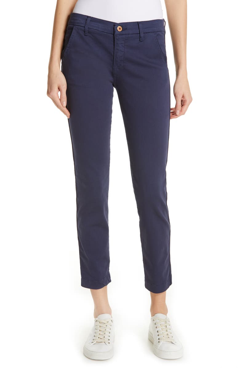 NSF Clothing Wallace Tape Seam Skinny Crop Pants | Nordstrom