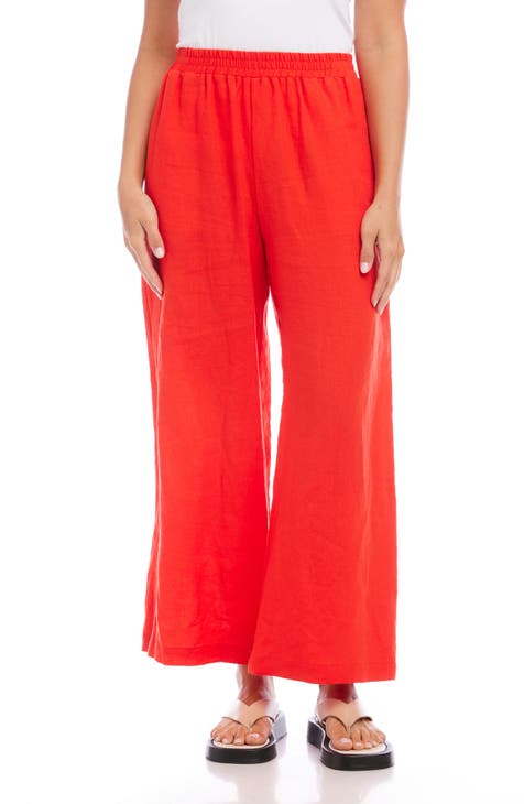 wide leg linen pants | Nordstrom