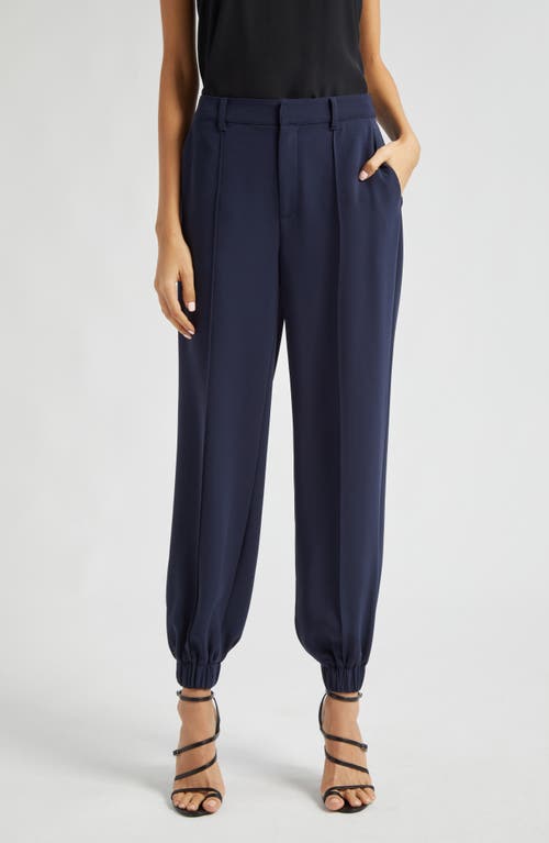 Cinq à Sept Tabitha Taper Pants Navy at Nordstrom,