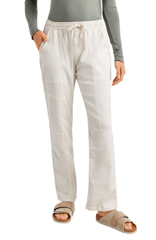 Shop Splendid Shay Twill Drawstring Pants In Pale Oak